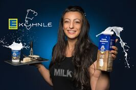 Milch, Sahne und Käse