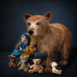 Mädchen mit Bären