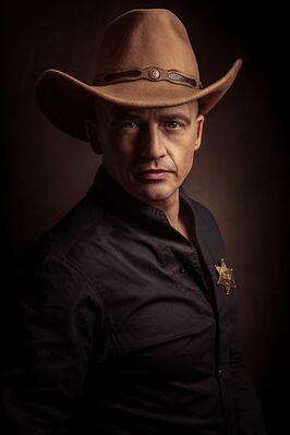 Portrait im Western - Look