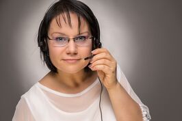 Coachin mit Headset