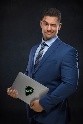 Business mit Augenzudrücken