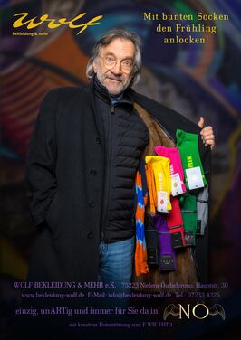 Corona Hilfsprojekt Bekleidung Wolf